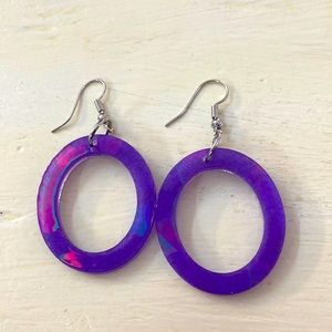 HOLOGRAPHIC Resin Earrings